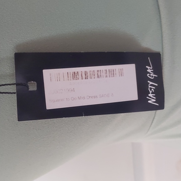 Sage Midi Dress New With Tags Size 8 - Picture 4 of 5